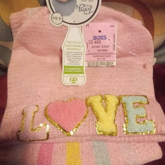 TOBY AND ME BEANIE AND SCARF SET - Picture 2 of 7